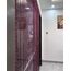 Ave Split Dekorativer Tür-Fadenvorhang, Wandpaneel mit Fransen, Raumteiler, Sichtschutz, Quasten-Panel für Zuhause, 100 x 200 cm, Rotwein 18