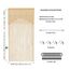 YaoYue Makramee-Spitzen-Türvorhang für Türen, Raumteiler, Hippie-Fensterpaneel, Raumteiler, Wandschrank, Vorhänge für Schlafzimmer, Schrank, Türvorhänge (90 x 200 cm, Champagner), 2 Stück