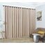 Evelyn, taupe, Wall To Wall - panels 108"W x 99"L