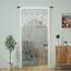 YaoYue Makramee-Spitzen-Türvorhang für Türen, Raumteiler, Hippie-Fensterpaneel, Raumteiler, Wandschrank, Vorhänge für Schlafzimmer, Schrank, Türvorhänge, Dekorationen (90 x 200 cm, Weiß)