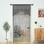 YaoYue Makramee-Spitzen-Türvorhang für Türen, Raumteiler, Hippie-Fensterpaneel, Raumteiler, Wandschrank, Vorhänge für Schlafzimmer, Schrank, Türvorhänge, Dekorationen (90 x 200 cm, Grau)