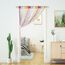Transcosy Türfadenvorhänge, Wohnzimmer-Trennwand, zum Aufhängen, Hippie-Pailletten, Fransenvorhang, Schrank, Fenster, Wandpaneele, Küche, Party-Dekorationen, Quasten-Bildschirm (1, Regenbogen)
