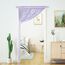 Türschnurvorhänge, Wohnzimmer, Schlafzimmer, Tür, hängend, Hippie-Pailletten-Dekor, Fransenvorhang, Schrank, Fenster, Wandpaneele, Küche, Party, Dekoration, Quaste, Boho Bling (lila, 1 Stück)