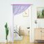 4 Stück Tür-Fadenvorhänge, Wohnzimmer-Trennwand, Schlafzimmer, Tür, hängende Hippie-Pailletten-Dekoration, Fransenvorhang, Schrank, Fenster, Wandpaneele, Küchenparty, Boho (lila, 99x200 cm)