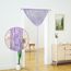 Türschnurvorhänge, Wohnzimmer, Schlafzimmer, Tür, hängend, Hippie-Pailletten-Dekor, Fransenvorhang, Schrank, Fenster, Wandpaneele, Küche, Party, Dekoration, Quaste, Boho Bling (lila, 2 Stück)