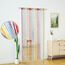 Transcosy Türfadenvorhänge, Wohnzimmer-Trennwand, zum Aufhängen, Hippie-Pailletten, Fransenvorhang, Schrank, Fenster, Wandpaneele, Küche, Party-Dekorationen, Quasten-Bildschirm (1, Regenbogen)