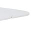 Hela Tische, Funktionscouchtisch Babsi, Holzwerkstoff melaminbeschichtet, Weiß, höhenverstellbar 53-63 cm, ausziehbar 107-157 cm, auf Rollen