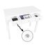 STHOUYN Home Office Kleine Schreibtisch mit Drawers Schlafzimmer, Studietisch für Erwachsene/Student, Vanity Make-up Dressing Tisch Speichern Raum Gifts Weiß (weiß)