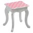 Teamson Kids Kinder Schminktisch mit Spiegel und Hocker Frisiertisch TD-11670F
