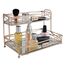Home Details Kosmetikturm mit 2 Ebenen, verspiegelt, perfekt für Parfums, Schmuck, Make-up, Kosmetik-Organizer, stilvolle Dekoration in Roségold 2-stöckiger Schminkturm, Rose Gold