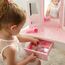 Teamson Kids Childrens Rosa Holz-Schminktisch und Hocker Spiegel TD-11670K
