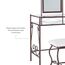 Linon Clarisse Kosmetikset aus Metall