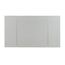 Linon Silver Vanity Set Harper Silber Schminkset, Polyurethan, 32" W x 18" D x 46.75" H