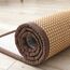 V&U Kühlende Rattan Japanische Futonmatratze,Traditionelle Rollbare Faltbare Tatami-Matte,Dicke Sommer Tatami Bodenmatte Für Yoga Zen Raum-B 100x200cm(39x79inch)
