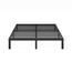 COMASACH 14 Inch Bed Frames Queen Size 3500 lbs Heavy Duty Platform with Sturdy Metal Slats, No Box Spring Needed, Easy Assembly, Under Bed Storage, Noise-Free, Non-Slip