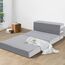 MeMoreCool Klappmatratze für Einzelbett, hochdichter Schaumstoff, ausklappbar, Sofa, Stuhl, Z-Bett, faltbare Boden-Futon-Matratze, Bodenliege, Gäste-Sofa, Bett, Klappcouch zum Schlafen, Camping,