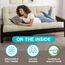 Trupedic x Mozaic Futon-Matratze in voller Größe, 25,4 cm, Standard-Futon-Matratze (Gestell nicht im Lieferumfang enthalten), strukturiertes Marineblau, ideal für Kinderzimmer oder Gästebereiche,