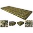 FORTISLINE Klappmatratze 195x80x9 cm, 3-teilige Faltmatratze, Gästematratze, Reisematratze und Campingmatratze, Schaumstoffmatratze mit abnehmbarem Bezug, Oeko-TEX, hergestellt in der EU