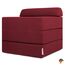 Arketicom Sitzwürfel Bett Sleeping Cube Polyurethan Expandiert Schwarz - MaÃŸe(LxBxH): cm 60x60x45(Höhe)