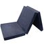FORTISLINE Faltmatratze Gästebett Futon Sitzsack 195 x 80 x 9 cm blau