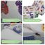 MeMoreCool Kinder-Bodenmatratze, leuchtet im Dunkeln, zusammenklappbar, Sofa, Couch, umwandelbar, Futon-Klappstuhl, Bettschläfer für Baby-Spielzimmer (leuchtendes Alphabet)