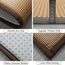 V&U Kühlende Rattan Japanische Futonmatratze,Traditionelle Rollbare Faltbare Tatami-Matte,Dicke Sommer Tatami Bodenmatte Für Yoga Zen Raum-B 120x200cm(47x79inch)