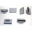 BOSSASHOP.de Set: Federholzleisten (8x50mm) + Befestigungs Kappen zur Selbstmontage für Futon, Bett oder Caravan | Stärke/Höhe 8mm x Breite 50mm (10 Kappen + 5 Leisten (Länge 880mm))