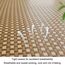 V&U Kühlende Rattan Japanische Futonmatratze,Traditionelle Rollbare Faltbare Tatami-Matte,Dicke Sommer Tatami Bodenmatte Für Yoga Zen Raum-D 120x200cm(47x79inch)