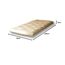 cinius Bodenmatte Bodenmatratze Baumwollmatratze Baumwollfuton Matratze Futon 90x200 (Einzelmatratz) Superior (Baumwolle (H 14 ca))