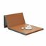 LINSGV Japanische Tatami-Matte, faltbare Futon-Klappmatratze, braunes Rushgras, Bodenmatte, Matratze, Klappbett, Matratze, ideal für Meditation, Yoga, Zen-Raum, japanischer Tränenraum (100 x 200 cm)