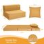 MeMoreCool Faltmatratze Doppelbett, hochdichter Schaumstoff, ausklappbares Sofa, Stuhl, Z-Bett, faltbare Boden-Futon-Matratze, Boden-Gäste-Sofa, Bett, Klappcouch zum Schlafen, Reisen, 13 cm dick