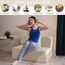 MeMoreCool Klappmatratze Einzelbett, hochdichter Schaumstoff, ausklappbares Sofa, Stuhl, Z-Bett, faltbare Boden-Futon-Matratze, Bodenliege, Gäste-Sofa, Bett, Klappcouch zum Schlafen, Reisen, 13 cm