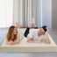 MeMoreCool Faltmatratze Doppelbett, hochdichter Schaumstoff, ausklappbarer Sofasessel, Z-Bett, faltbare Boden-Futon-Matratze, Boden-Gäste-Sofabett, Klappcouch zum Schlafen, Reisen, 13 cm dick