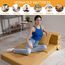 MeMoreCool Faltmatratze Doppelbett, hochdichter Schaumstoff, ausklappbares Sofa, Stuhl, Z-Bett, faltbare Boden-Futon-Matratze, Boden-Gäste-Sofa, Bett, Klappcouch zum Schlafen, Reisen, 13 cm dick