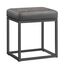 SONGMICS Home LUIZ Kollektion - Sitzhocker rechteckig, Schminkhocker, Fußhocker, Oberteil wendbar, Hocker, Beistelltisch bis 300 kg belastbar, Schlafzimmer Wohnzimmer Flur, Taubengrau LOM079G01