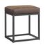 SONGMICS Home LUIZ Kollektion - Sitzhocker rechteckig, Schminkhocker, Fußhocker, Oberteil wendbar, Hocker, Beistelltisch bis 300 kg belastbar, Schlafzimmer Wohnzimmer Flur, walnussbraun LOM079K01