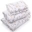 Utopia Bedding 4-teiliges Bettwäscheset für Bett in voller Größe, weiche Mikrofaser, mit 38,1 cm tiefem Umschlag, Pflegeleichte, gebürstete Mikrofaser, Weinreben, Blumenmuster