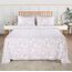 Utopia Bedding 4-teiliges Bettwäscheset für Bett in voller Größe, weiche Mikrofaser, mit 38,1 cm tiefem Umschlag, Pflegeleichte, gebürstete Mikrofaser, Weinreben, Blumenmuster