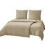 RUIKASI Bettwäsche 135x200 Khaki 4teilig - Polyester Mikrofaser Bettwäsche-Sets Oeko-TEX, 2 Bettbezüge 135x200cm + 2 Kissenbezüge 80x80cm mit Reißverschluss, Weich und Bügelfrei