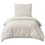RUIKASI Bettwäsche 140x200 2teilig Beige - Polyester Mikrofaser Bettwäsche-Sets Oeko-TEX, Bettbezüge 140 x 200cm + Kissenbezüge 80x80cm mit Reißverschluss, Weich und Bügelfrei