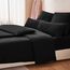 RUIKASI Bettwäsche 135x200 4teilig Schwarz - Polyester Mikrofaser Bettwäsche-Sets Oeko-TEX, 2 Bettbezüge 135x200cm + 2 Kissenbezüge 80x80cm mit Reißverschluss, Weich und Bügelfrei
