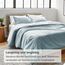 Bare Home - Bettwäsche-Set 155 x 200 cm - 1 Bettbezug + 2 Kissenbezüge, Oeko-TEX Standard 100, (155 x 220/80 x 80 x 2), Hellblau
