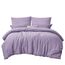 RUIKASI Bettwäsche 200x220 Lavendel 3teilig - Hell Violett Mikrofaser Bettwäsche-Sets Oeko-TEX, Bettbezüge 200 x 220cm + 2 Kissenbezüge 80x80cm mit Reißverschluss, Weich und Bügelfrei