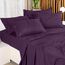 Utopia Bedding Bettwäsche-Set, 4-teilig, gebürstete Mikrofaser, schrumpft und verblasst Nicht, pflegeleicht (voll, lila)