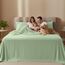 Utopia Bedding Bettlaken-Set – weiches, gebürstetes Mikrofasergewebe – schrumpft und verblasst Nicht, pflegeleicht (Queen, Salbei)