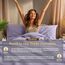 Utopia Bedding Bettwäsche-Set für Doppelbett, 3-teilig, gebürstete Mikrofaser, schrumpft und lichtbeständig, pflegeleicht (Doppelbett, Lavendel)