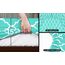 Utopia Bedding 4-teiliges Bettwäsche-Set aus weicher Mikrofaser mit 38,1 cm tiefer Tasche, Pflegeleichte, gebürstete Mikrofaser (Vierpass-Größe, Aqua)