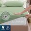 Utopia Bedding Bettwäscheset, gebürstete Mikrofaser, weiche Bettlaken für Queensize-Bett, enthält 1 Bettbezug, 1 Spannbetttuch und 2 Kissenbezüge, tiefer Umschlag, Salbeigrün