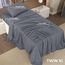 Utopia Bedding, Bettwäscheset für Einzelbett XL, 2er-Pack – ideal für Spa, Hotel oder Gästezimmer, aus gebürsteter Mikrofaser, schrumpf- und farbbeständig, pflegeleicht, grau