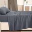 Utopia Bedding, Bettwäscheset für Einzelbett XL, 2er-Pack – ideal für Spa, Hotel oder Gästezimmer, aus gebürsteter Mikrofaser, schrumpf- und farbbeständig, pflegeleicht, grau